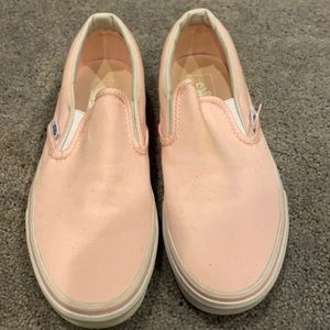 light  pink vans